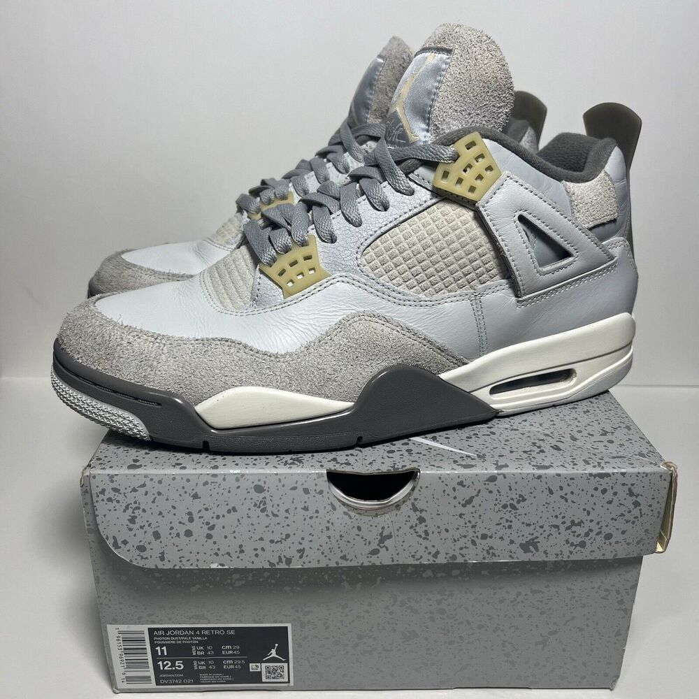 Size 11 - Jordan 4 Retro SE Low Craft Photon Dust